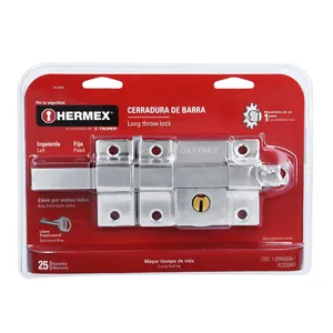 Blocco a barra fissa HERMEX per Blister a sinistra con 3 unità di serrature per mobili - Product Image 3