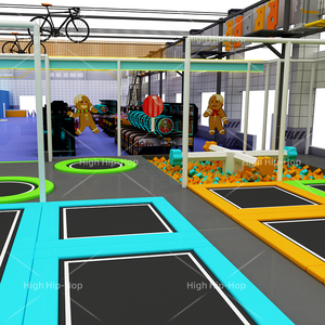 Équipement <span class=keywords><strong>de</strong></span> parc <span class=keywords><strong>de</strong></span> trampolines intérieur commercial, conception personnalisée <span class=keywords><strong>de</strong></span> parc <span class=keywords><strong>de</strong></span> saut <span class=keywords><strong>pour</strong></span> enfants et adultes - Product Image 4