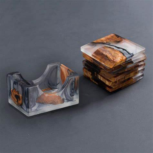 Tampons de table décoratifs en résine époxy personnalisables de la meilleure qualité dans les options de taille et de couleur - Product Image 5