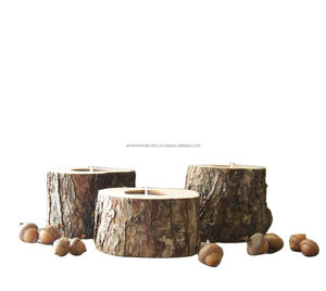 Decorative <b>Candle</b> Holder Farmhouse <b>Candle</b> <b>Stand</b> Wooden Tealight Holder Modern <b>Candle</b> <b>Stand</b> at LOW PRICE by LUXURY CRAFTS - Product Image 5