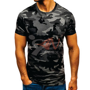 T-shirt pour homme de haute qualité avec logo personnalisé, imprimé, en coton, design flexible, écologique, séchage rapide - Product Image 4