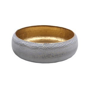 Design élégant Bol de cuisine et de table en fer de forme ronde Bol de service de couleur noire et bols décoratifs faits à la main en vrac - Product Image 4