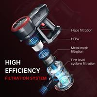 Aspirateur sans fil léger et autonome avec filtre HEPA, aspiration de 35 kPa, autonomie de 50 minutes, pour la maison, les poils d'animaux, la maison, la voiture