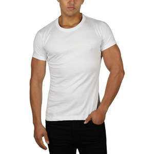 Camiseta de algodón orgánico 100% al por mayor con estampado personalizado de estilo informal para hombres y mujeres, diseño holgado en blanco con estampado de animales y logotipo frontal - Product Image 1