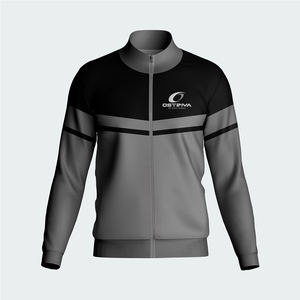 Regular Fit Streetwear estilo moda hombres cremallera chaqueta Casual ligero prendas de vestir exteriores diseño personalizado hombres cremallera chaqueta - Product Image 6