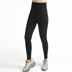 Mallas de yoga personalizadas de ajuste flexible, pantalones atléticos elásticos de cintura alta para mujer, ropa de entrenamiento para gimnasio con diseño de logotipo - Product Image 3