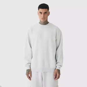 Jersey de lana de peso pesado con hombros caídos de ajuste Regular de alta calidad para hombres bordado personalizado al por mayor ropa de calle activa - Product Image 1