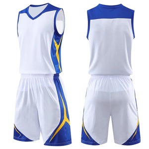 Ropa deportiva de baloncesto transpirable de alta calidad para hombres y mujeres, kits de uniformes universitarios y de equipo, incluye chaleco - Product Image 5