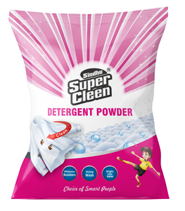 ผงซักฟอกแบบผงซักฟอกโฟมสูงแพ็ค1กก. น้ำหอมมีในสต็อก15-30% สำหรับส่วนผสม Sindhu Super cleen - Product Image 4