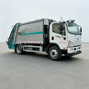 Nouveau camion compacteuse de déchets FAW Jiefang 12 m³ robuste, norme d'émission Euro en option, conduite à gauche et à droite, Waste Compacto - Product Image 6