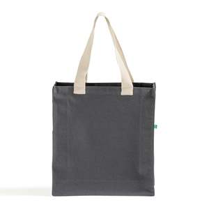 Recycled Heavy Canvas Tote <b>Long</b> Handle Full Gusset Heat Transfer Printing Screen Beach <b>Bag</b> for Daily Use Advertising-RC830 - Product Image 2