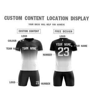 Conjunto de uniforme de fútbol de secado rápido con logotipo personalizado, ropa deportiva de fútbol más vendida, camiseta de fútbol de alta calidad - Product Image 4