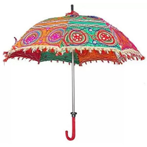 Parapluie manuel en métal à panneaux en dentelle, parapluie pliant en métal, parapluie de mariage à panneaux, parapluie manuel en métal pour la protection solaire UM20 - Product Image 1