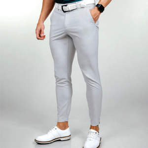 <b>Men's</b> Breathable Golf <b>Trousers</b> Quick Dry Lightweight Performance Pant Joggers Stretchable Cotton Golf Pant - Product Image 1
