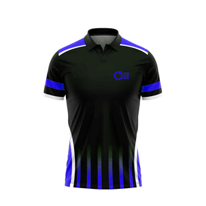 Polo deportivo de poliéster 100% para hombre, ropa deportiva de Color sólido para verano, camiseta sublimada personalizable de punto transpirable - Product Image 2