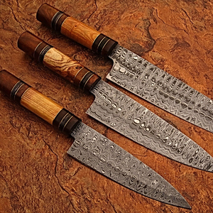 Couteau de chef fait à la main couverts de cuisine Pakistan couteau de chef de haute qualité pour cuisiner Pakistan couteau de chef Premium Pakistan - Product Image 5