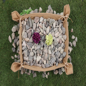 Cailloux moyens verts de forêt tropicale Décor extérieur naturel de pierre de jardin pour des applications de parc Cailloux décoratifs personnalisables - Product Image 3