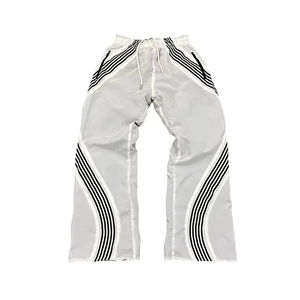 <b>Men's</b> High Quality Cotton <b>Baggy</b> <b>Trouser</b> with Custom Logo Mid-Waist Straight Pattern Windproof Feature Low Price - Product Image 4
