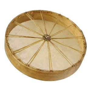 Tambours chamaniques, fabrication artisanale traditionnelle, tambours chamaniques pour la thérapie sonore et l'usage rituel. - Product Image 4