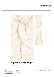 Azulejos de porcelana esmaltada pulida de 600x1200 para sala de estar y dormitorio Azulejo con acabado de estilo mármol Pared y suelo brillantes - Product Image 2