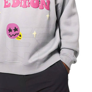 2024 qualité supérieure hiver mode bouffée impression sweats à capuche nouveau Design personnalisé solide motif Offre Spéciale personnalisé à capuche - Product Image 5