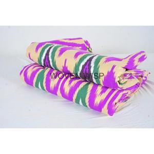 หลายดอกไม้บล็อกมือพิมพ์อินเดียแฮนด์เมดผ้าฝ้าย 100% สําหรับชุดวัสดุชุดทําฤดูร้อนผู้หญิงชุดผ้า Robe - Product Image 4