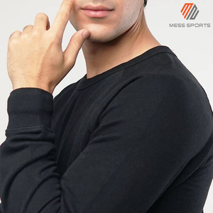 O-Neck Winter Solid Fleece <b>Sweatshirt</b>-Cheap New Unique Design Custom OEM Service Oversized Casual Men's - Product Image 5