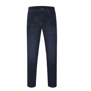 Оптовая продажа, индивидуальный логотип 2023, повседневные дизайнерские Джинсовые брюки с высокой талией, мужские модные джинсовые брюки для продажи
