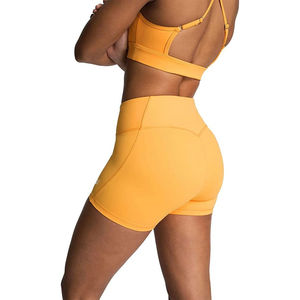 Ensemble de shorts et hauts de yoga grande taille pour femmes respirant taille élastique entraînement de fitness confortable pour vêtements de sport de gymnastique - Product Image 2