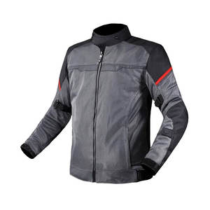 Chaqueta Deportiva para Motocicleta, Resistente al Viento e Impermeable, con Paneles de Malla Transpirable y Detalles Reflectantes de Seguridad, Duradera, para Carreras de Autos - Product Image 1