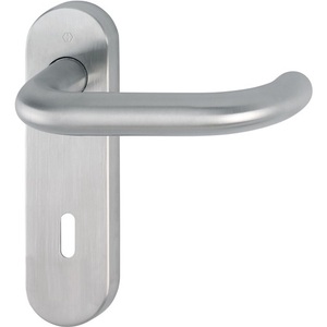 คันโยกโค้งมนมือจับ E138สแตนเลสตัดสั้นโดยฮอปเป้น F69/353KH OB - Product Image 1