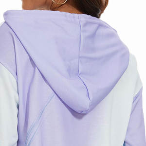 Taux raisonnable Sweats à capuche de sublimation pour femmes poids léger haute qualité entièrement personnalisés Sweats à capuche de sublimation pour femmes avec manches complètes - Product Image 4