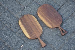 New Design Handcrafted Art Design Epoxy Resin River Olive Wood Rectangular Shape Chopping Serving Cheese Board - Product Image 2