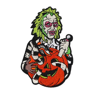 Écussons brodés 3D de marque de fabricant avec logo personnalisé, thermocollants en vrac, pour chapeau et t-shirt, écusson de broderie en tissu - Product Image 4