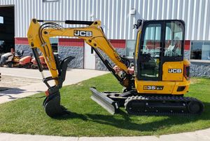2024 JCB 35Z-1 <b>Mini</b> Hydraulic Excavator 3 Ton Engine 24.7 Horsepower Perkins Tier 4/Stage V Diesel Engine Digging Depth 10 ft - Product Image 3