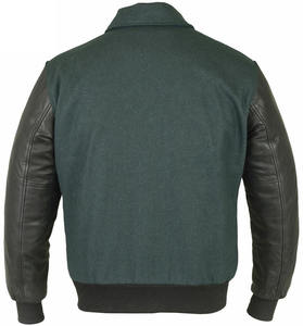 Nueva chaqueta de béisbol de moda para hombres 2025 personalizada nueva llegada diseño de moda vino rojo Slim Fit College Varsity Jacket - Product Image 3