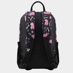 Arctic Fox Saurus Pink School <b>Backpack</b> for Boys and Girls - Product Image 4