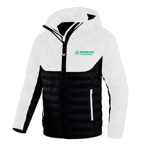 เสื้อแจ็คเก็ตพัฟเฟอร์แขนยาวกันลม รักษาสิ่งแวดล้อม เหมาะสำหรับฤดูหนาว คุณภาพดีเยี่ยม เนื้อผ้าระบายอากาศได้ดี เสื้อคลุมผู้ชายลำลองสำหรับกิจกรรมกลางแจ้ง - Product Image 2