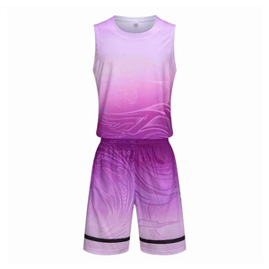 Uniforme de basket-ball respirant meilleur prix uniforme de basket-ball bon matériel uniforme de basket-ball de conception professionnelle abordable - Product Image 1