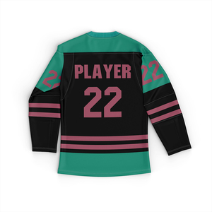 Todos los colores transpirable popular Jersey de hockey sobre hielo Etiqueta privada casual liso Jersey de hockey sobre hielo con logotipo Profesional - Product Image 4
