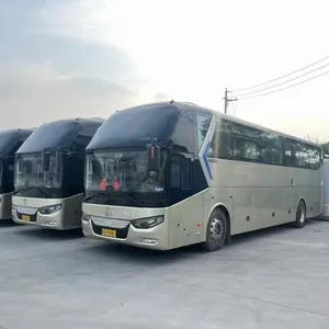 ZHONGTONG 6126 50 Seats 1.5 Deck LUXURY Customizable Bus RHD OK Intercity Express Transport Coach For Africa Economic Reliable