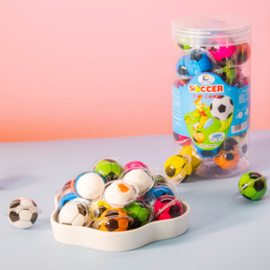 Cheap price hot sell Tasty Vietnamese products Soccer gummy soft <b>candy</b> ball shape multi color sweet Gift <b>candy</b> safe for Kids - Product Image 2