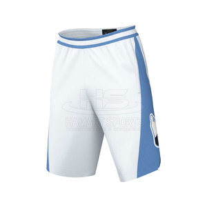 Pantalones cortos de baloncesto personalizados de nueva moda al por mayor, pantalones cortos de baloncesto de talla estadounidense con diseño de logotipo sublimado para hombre 2024 - Product Image 2