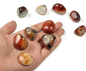 หินอาเกตสีแดงคุณภาพสูงจากธรรมชาติหินคริสตัลบําบัดขายจํานวนมากโดย ALIF คริสตัลและอาเกต - Product Image 2