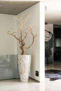 Nuevo diseño, gran oferta, jarrón de pedestal de nácar moderno, decoración del hogar, macetas, MOQ bajo, tamaño personalizado de Vietnam - Product Image 6