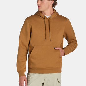 Sudaderas de algodón de alta calidad con cremallera completa y hombros caídos de gran tamaño, sudaderas con Capucha con cordón térmico liso para hombre - Product Image 1
