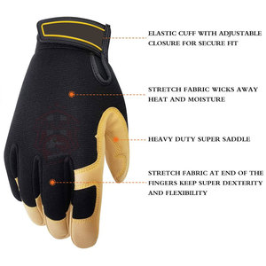 Concevez vos propres gants de mécanicien respirants Gants de mécanicien à bas prix en stock neuf - Product Image 5