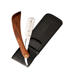 Navaja de afeitar de filo recto para barbería, navaja de barbero con cuchillas fabricadas por Pissco Pakistán - Product Image 4