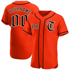 Maillots de Baseball Sublimés Personnalisés pour Hommes Impression Gradient Nom de l'Équipe Logo Numéro Motif Vierge Court Uniforme Sportif Softball - Product Image 2