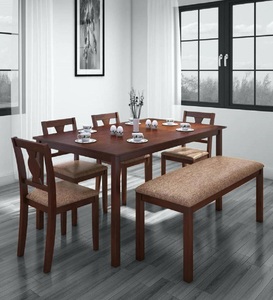 Bàn Gỗ Cho Trong Nhà-Bộ Bàn Ăn, Sân Vườn, Hồ Bơi, Đồ Nội Thất Bên Ngoài Khách Sạn - Product Image 4